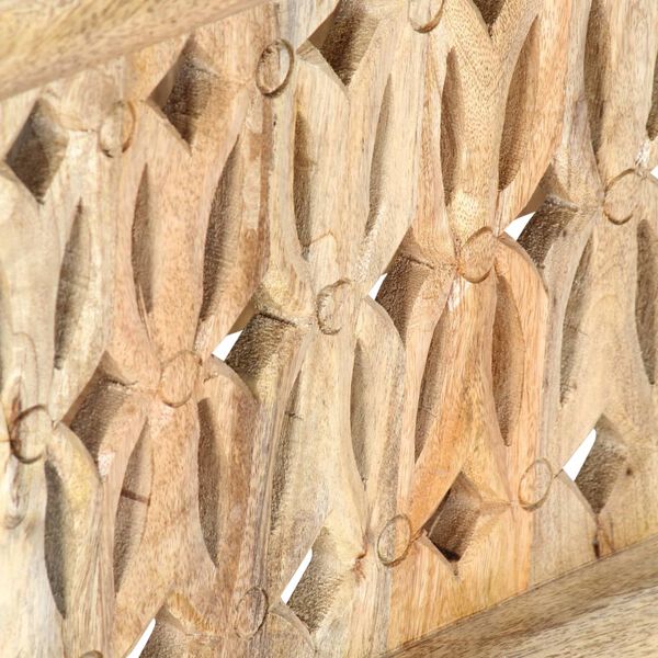 vidaXL Televizoriaus spintelė, 120x30x40cm, mango medienos masyvas