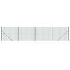 vidaXL Vielinė tinklinė tvora su smaigais, žalios spalvos, 2,2x10m