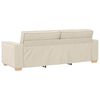 vidaXL Sofa 2 pcs Smėlio 220 x 80 x 84 cm Lino mi&scaron;inio audinys