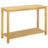 vidaXL Sodo konsolinis stalas &Scaron;viesus akacijų 110 x 40 x 75 cm