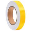 vidaXL &Scaron;viesą atspindinti lipni juosta, geltona, 2,5cmx20m, PVC