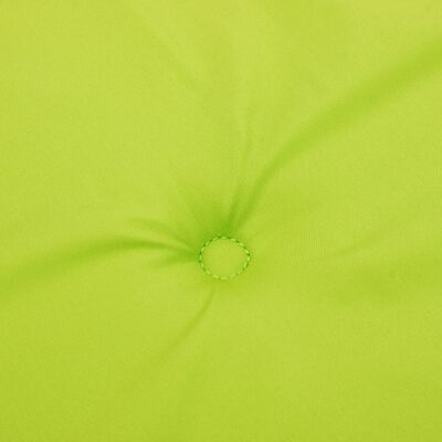 vidaXL Sodo suoliuko pagalvėlė, ryškiai žalia, 150x50x3cm, audinys