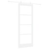 vidaXL Slankios durys ORKDAL Balta 83 x 211 cm