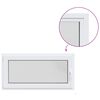vidaXL Bendras lango vidinis atspalvis baltas RISOR 120 x 50 cm