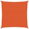 vidaXL Uždanga nuo saulės, oranžinės spalvos, 2x2m, HDPE, 160g/m&sup2;