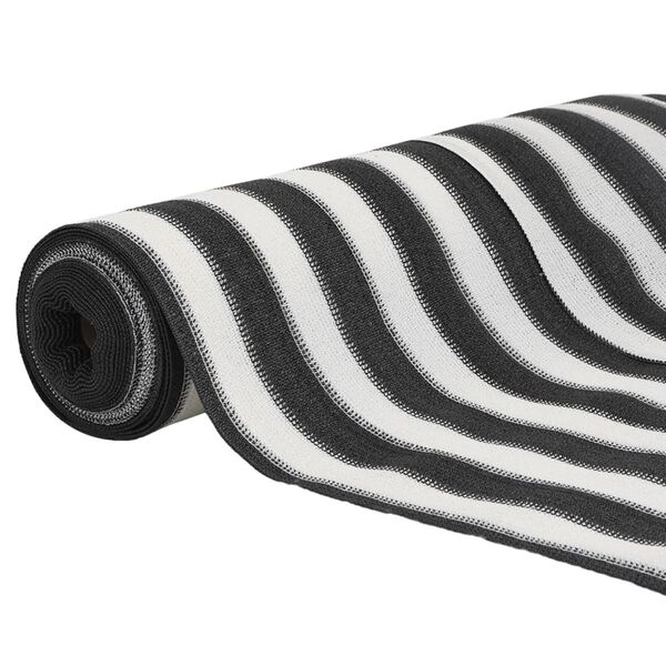 vidaXL Privatumo suteikiantis tinklelis, antracito/baltas, 1,2x25m