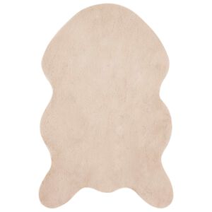 vidaXL Dirbtinio triu&scaron;io kailio kilimas Olite Taupe 50 x 80 cm