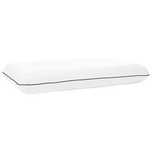 vidaXL Miegamoji pagalvė 80 x 40 x 12 cm Vidutinis Gelio putos Balta