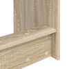 vidaXL Lovos stalas Sonoma ąžuolas 100 x 45 x 75 cm Apdirbta mediena