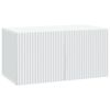vidaXL Sieninė TV spintelė Balta 59,5 x 31 x 30 cm Apdirbta mediena