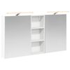 vidaXL Vonios spintos komplektas 3 vnt. 130 x 14,5 x 70 cm