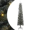 vidaXL Dirbtinė Kalėdų eglutė Žalia 240 cm PVC, plastikas ir plienas