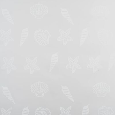 vidaXL Dušo roletas, 140x240 cm, jūros žvaigždžių raštas