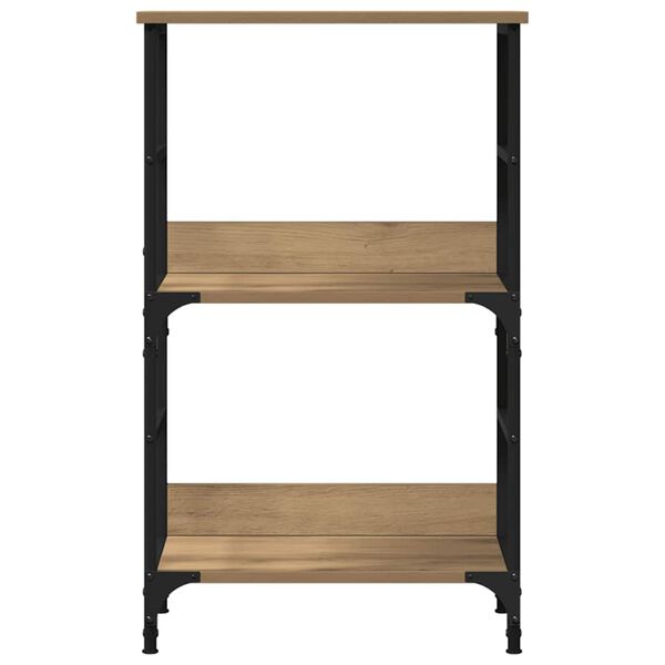 vidaXL Spintelė knygoms, artisano ąžuolo spalvos, 82,5x30,5x80cm, MDP