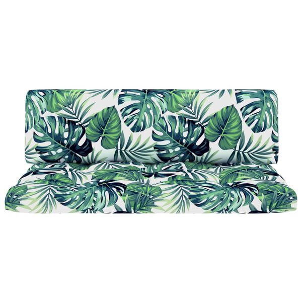 vidaXL Vidurinė sodo sofos dalis iš palečių, pilkai impregnuota pušis