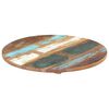 vidaXL Stalvir&scaron;is, 40cm, medienos masyvas, 25-27mm, apskritas