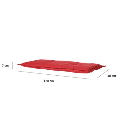 Madison Suoliuko pagalvėlė Panama, plytų raudonos spalvos, 120x48cm