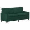 vidaXL Sofa Tamsiai žalia 196 x 81 x 87,5 cm Aksomas