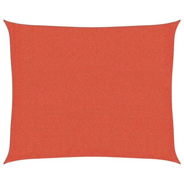 vidaXL Uždanga nuo saulės, terakota spalvos, 2,5x3m, HDPE, 160g/m²
