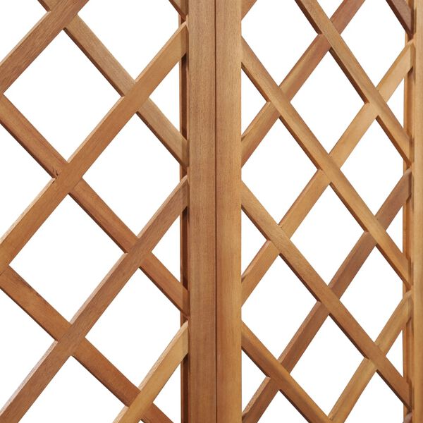 vidaXL Sodo lovelis augal. su suol. ir grotel., akacijos med. masyvas