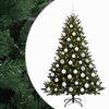 vidaXL Dirbtinė kalėdinė eglutė su rutuliuku 240 cm 300 LED