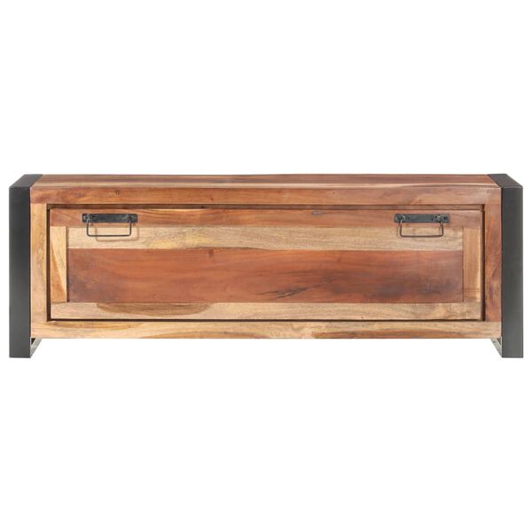 vidaXL Spintelė batams, 120x35x40cm, medienos masyvas