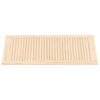 vidaXL Spintelės durelės, 2vnt., 99,3x39,4cm, pušis, žaliuzių dizaino