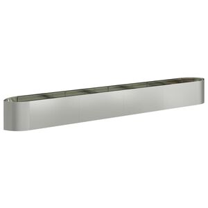 vidaXL Pakelta sodo lova Galvanizuotas plienas 380 x 40 x 40 cm