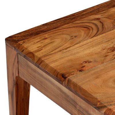 vidaXL Kavos staliukas, medienos masyvas, 88x50x38cm
