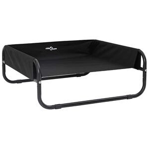 vidaXL Šuo Lova Juoda ML Oksfordo Audinys ir Plienas