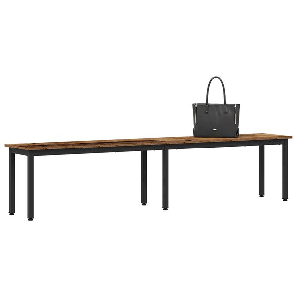 vidaXL suoliukas Senas medis 200 x 35 x 45 cm Apdirbta mediena