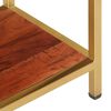 vidaXL Konsolinis staliukas, 60x30x75cm, akacijos medienos masyvas