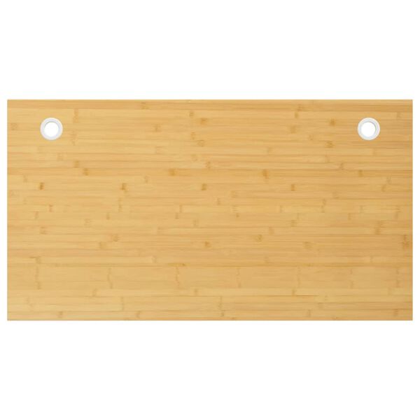 vidaXL Ra&scaron;omojo stalo stalvir&scaron;is, 110x60x4cm, bambukas