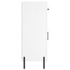 vidaXL &Scaron;oninė spintelė, baltos spalvos, 69,5x34x90cm, apdirbta mediena