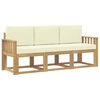 vidaXL Lauko sofos komplektas 3 pcs