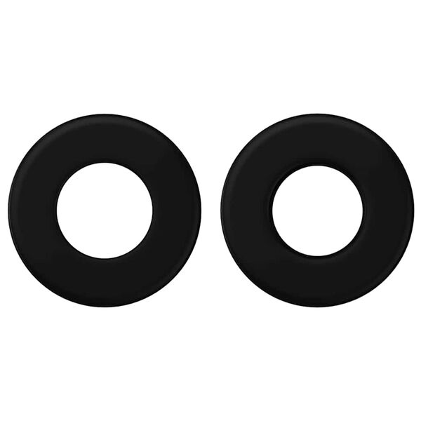 vidaXL Futbolo stalo stabdžiai 10 pcs Balta 3 x 3 x 2 cm HIPS