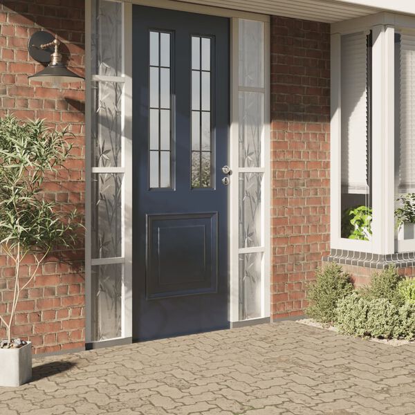 vidaXL Langų plėvelė, 90x500cm, PVC, matinė, bambuko ra&scaron;tas