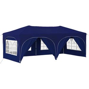 vidaXL Pop-up &scaron;ventinis palapinė 575 x 288 x 245 cm Mėlyna