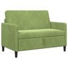vidaXL Sofa su saugojimo vieta &Scaron;viesiai žalia 122 x 78 x 87 cm