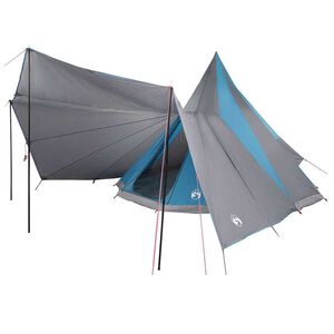 vidaXL Tipi palapinė su stogu Mėlyna 510 x 690 x 330 cm tafta