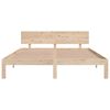 vidaXL Lovos rėmas, 160x200cm, pušies medienos masyvas