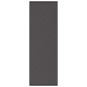 vidaXL Durų kilimėlis Juoda 60 x 180 cm Polipropilenas