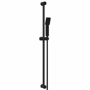 vidaXL Du&scaron;o sistemos rinkinys Juoda 100 cm Nerūdijantis plienas
