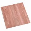 vidaXL Grindų lentos Raudona 5,11 m&sup2; 55 vnt. PVC