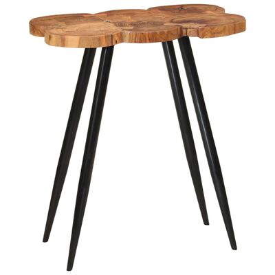 vidaXL Rąstinis baro stalas, 90x54x105cm, akacijos medienos masyvas