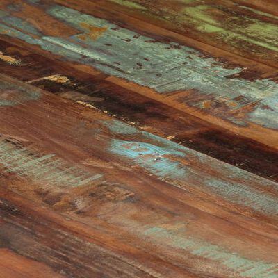 vidaXL Kavos staliukas, 120x120x40cm, perdirbtos medienos masyvas