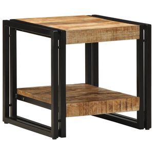 vidaXL Kavos staliukas Ruda 40 x 40 x 38 cm Kietas mango medis