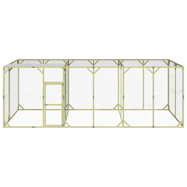 vidaXL Vi&scaron;tidė, 600x300x200cm, impregnuotos pu&scaron;ies medienos masyvas