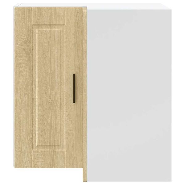 vidaXL Virtuvės spintelė, Porto, sonoma ąžuolo, apdirbta mediena