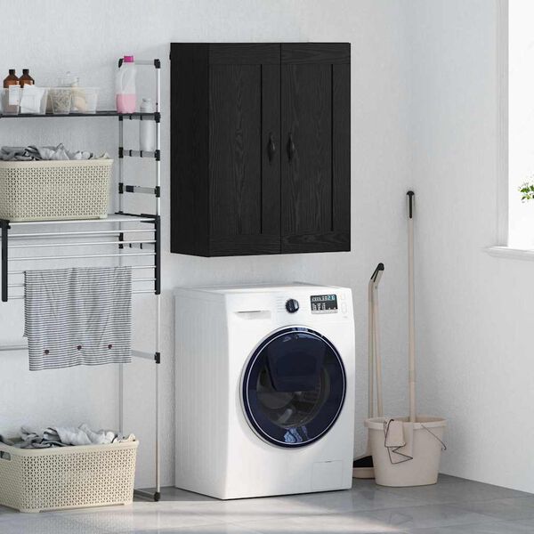 vidaXL Pakabinama spintelė Juodas ąžuolas 69,5 x 34 x 90 cm